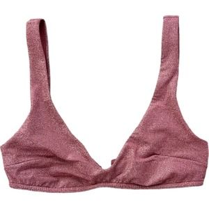 Zimmerman Bikini Top 0 XS Rosa Scoop Rose Gold Women’s Swim